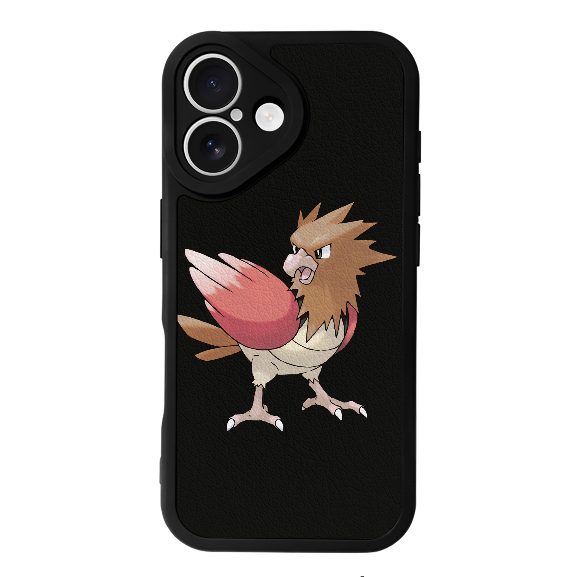 （画像用） ポケットモンスター Pokémon 【iPhone 16シリーズ対応】シリコンスマホケース（レザー調） 材質：シリコン